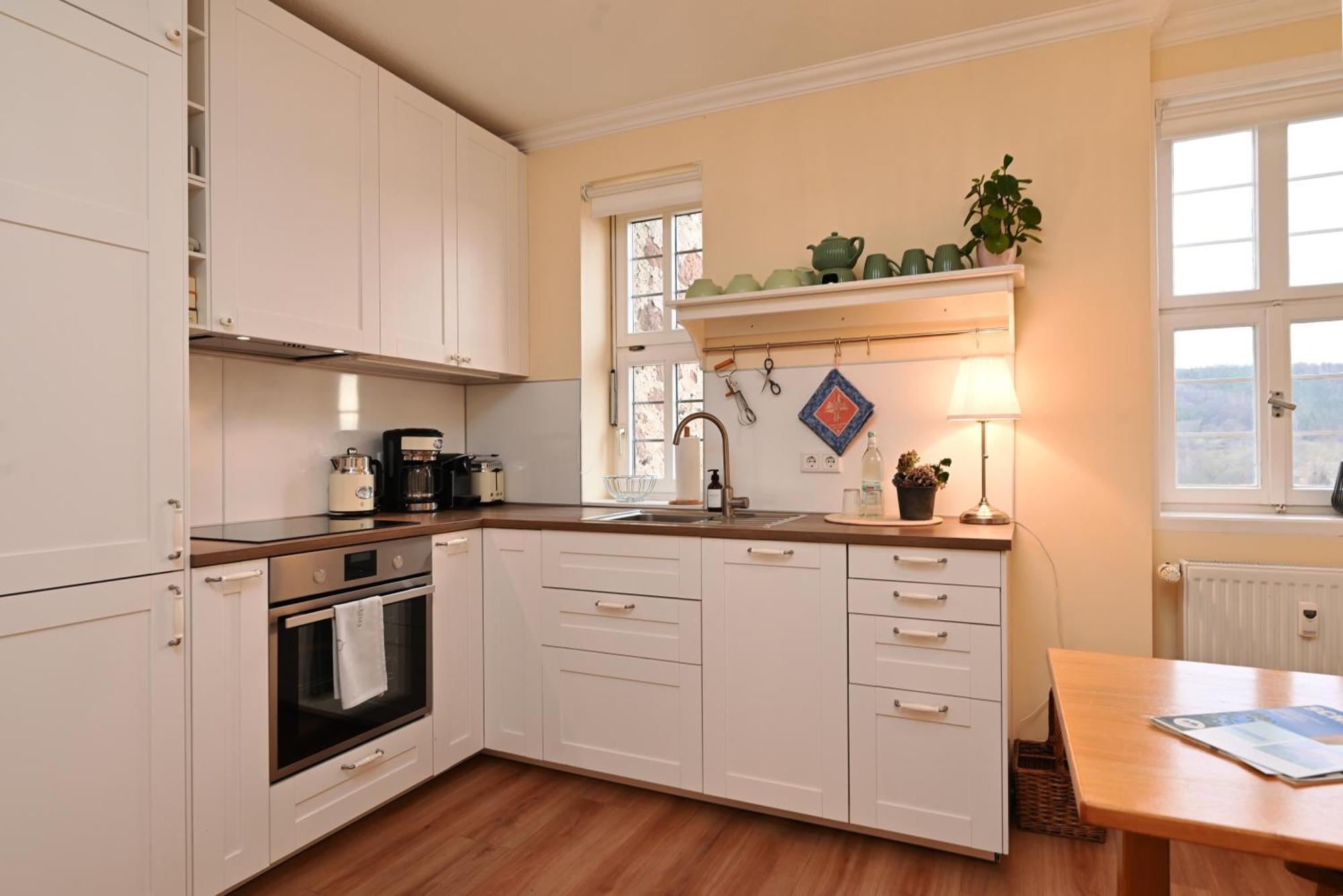 Graefin Amalia - Elegantes Apartment In Der Historischen Hinterburg In Schlitz, 2 Schlafzimmer, Mit Garten, Nahe Fulda Und Bad Hersfeld Exterior foto
